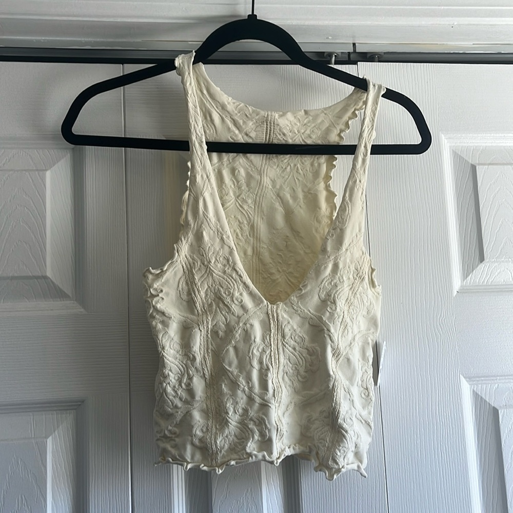 Free People Embossed Tank Top
